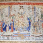 Reste einer Wandmalerei