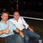 Zwei Herren in Hongkong