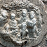 Steinarbeiten an einem Eunuchengrab