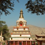Buddhistischer Tempel in Wutun
